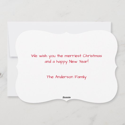 Festive kerstdachshund Dog Feestdagenkaart (Achterkant)