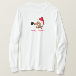 Festive kerstdachshund Dog T-shirt