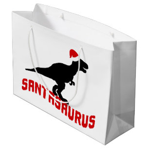 Festive Kerstdinosaurus Groot Cadeauzakje