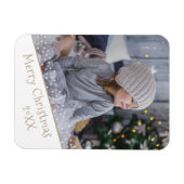 Festive kerstfeestay Keepomwille Foto Magneet (Horizontaal)