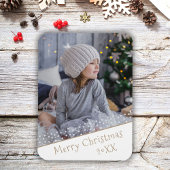 Festive kerstfeestay Keepomwille Foto Magneet