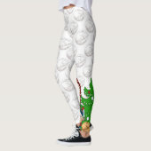 Festive Kerstfeestdag, nutkraak Leggings (Links)