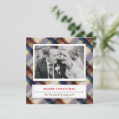 Festive-kerstfoto-kaart Feestdagenkaart (Staand voorkant)