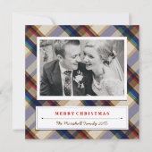 Festive-kerstfoto-kaart Feestdagenkaart (Voorkant)