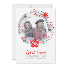 Festive-kerstkaart met wieltjes