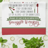 Festive-kerstkeukenkoekjesrecept Theedoek (Gevouwen)