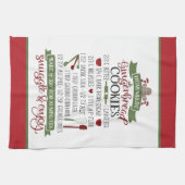 Festive-kerstkeukenkoekjesrecept Theedoek (Horizontaal)