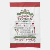 Festive-kerstkeukenkoekjesrecept Theedoek (Verticaal)