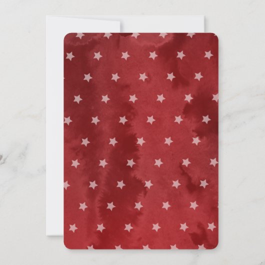 Festive kerstkoekjesuitwisseling kaart (Achterkant)