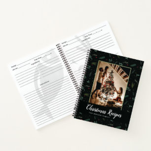 Festive Kerstmis - Aangepast fotoboek Notitieboek