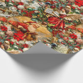 Festive Kerstmis Cadeaupapier (Hoek)