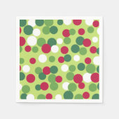 Festive Kerstmis Napkins Servetten (Voorkant)