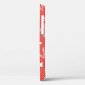Festive Kerstnaadloos patroon Case-Mate iPhone Case (Achterkant / Links)