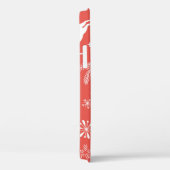 Festive Kerstnaadloos patroon Case-Mate iPhone Case (Achterkant / Rechts)