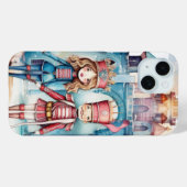 Festive Kerstnootmuskaat Holiday Case-Mate iPhone Case (Achterkant (horizontaal))