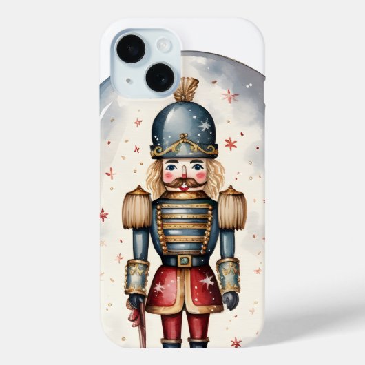Festive Kerstnootmuskaat Holiday Case-Mate iPhone Case (Achterkant)