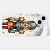 Festive Kerstnootmuskaat Holiday Case-Mate iPhone Case (Achterkant (horizontaal))