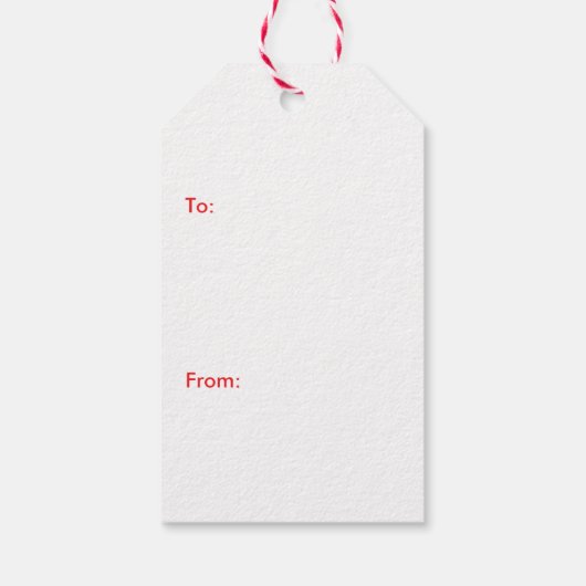 Festive kerstsleuf op maat cadeaulabel (Achterkant)