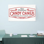 Festive kerstsnoe snoep bar spandoek (Beurs)