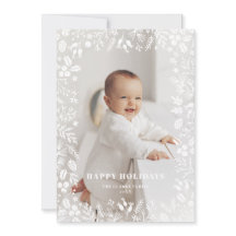 Festive kerstval Lijst Overlay Foto