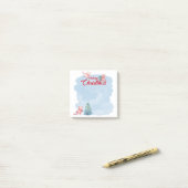 Festive-kerstvarken Post-it® Notes (Op bureau)