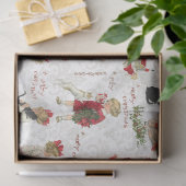 Festive  Kinderen en kerstcadeautjes Tissuepapier (Geschenk)