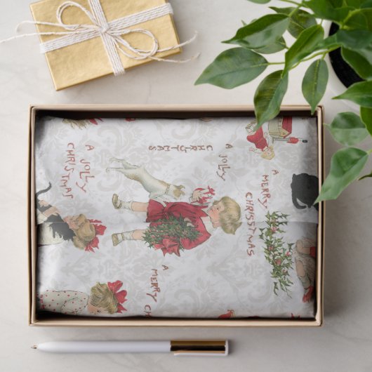 Festive Kinderen en kerstcadeautjes Tissuepapier (Geschenk)