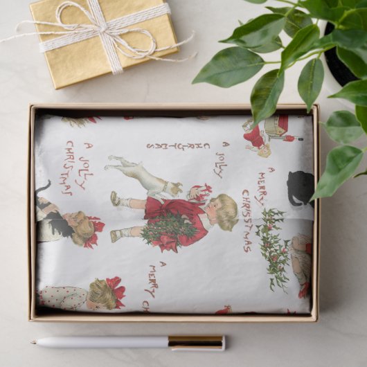 Festive  Kinderen & kerstfeestjes Tissuepapier (Geschenk)