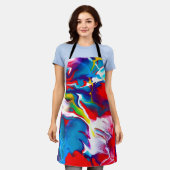 Festive Kitchen Apron Schort (Gedragen)