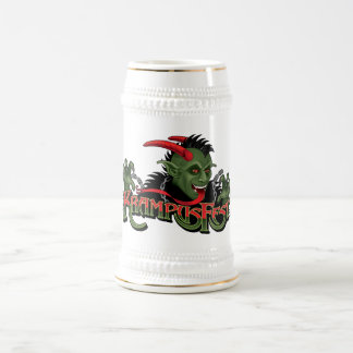 Festive Krampus Stein Bierpul