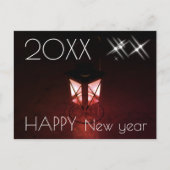 Festive Lantern Happy New Year 2023 Briefkaart (Voorkant)