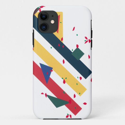 Festive Lichten Hoesje-Mate iPhone Case (Achterkant)