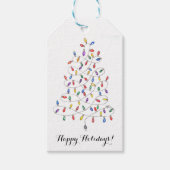 Festive Lights Cadeaulabel (Voorkant)