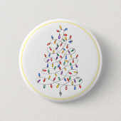 Festive Lights Ronde Button 5,7 Cm (Voorkant)