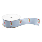 Festive Llama-kerst Grosgrain Lint (Spoel)