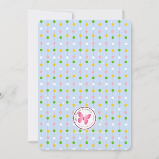 Festive Llama-kerst Kaart (Achterkant)