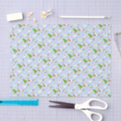 Festive Llama-kerstcadeaupapier Tissuepapier (Craft)