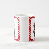 Festive Love Messenger Gnome "Heart and Presents" Koffiemok (Center)