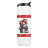 Festive Love Messenger Gnome Thermosbeker (Gedraaid links)