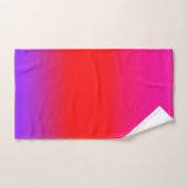 Festive Magenta Red Paars Ombre Bad Handdoek (Handdoek)