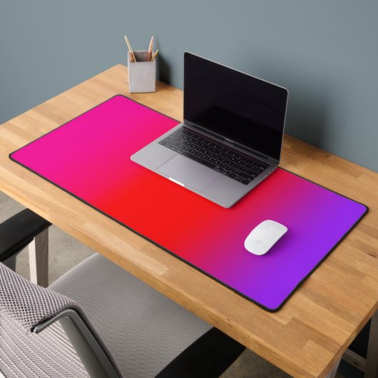 Festive Magenta Red Paars Ombre Bureaumat (Kantoor 2)