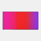 Festive Magenta Red Paars Ombre Bureaumat (Voorkant)