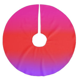 Festive Magenta Red Paars Ombre Kerstboom Rok