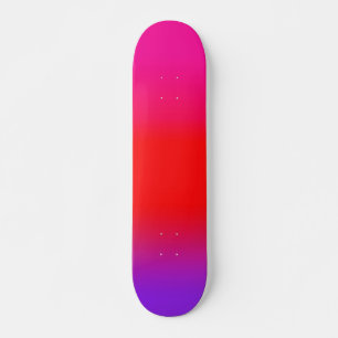 Festive Magenta Red Paars Ombre Persoonlijk Skateboard