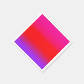 Festive Magenta Red Paars Ombre Servet (Hoek)