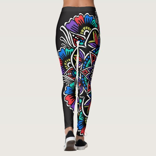 Festive Mandala Leggings (Achterkant)