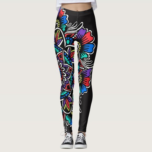 Festive Mandala Leggings (Voorkant)