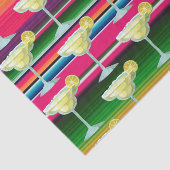 Festive Margarita Mexican Blanket Fiesta Serape Tissuepapier (Detail)