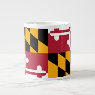 Festive Maryland State Flag Grote Koffiekop
