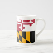 Festive Maryland State Flag Porselein Kop (Rechts)